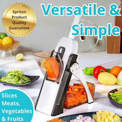 ANYSLICE Multifunction Kitchen Safety Slicer, Mandoline Slicer for Vegetables, Fruit and Meats