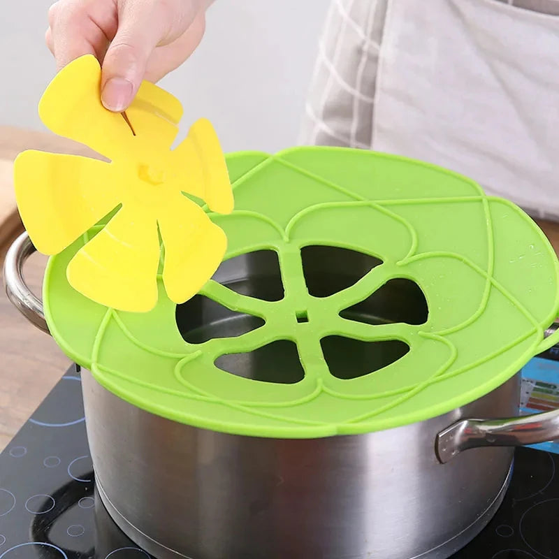 26CM Heat Resistant Silicone Multi-Purpose Kitchen Splash Guard